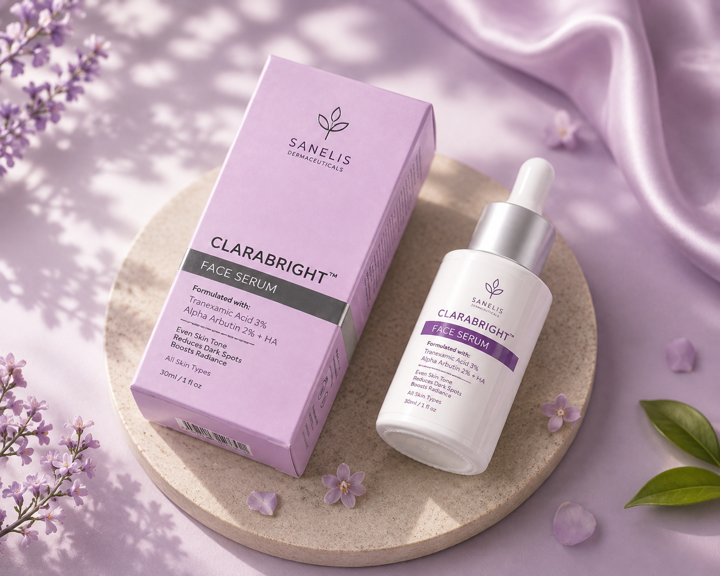 Clarabright Serum + Facewash