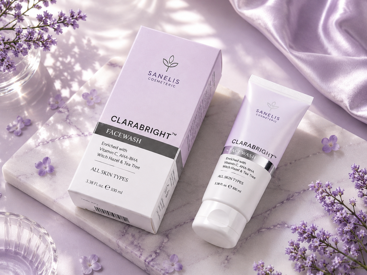Clarabright Serum + Facewash
