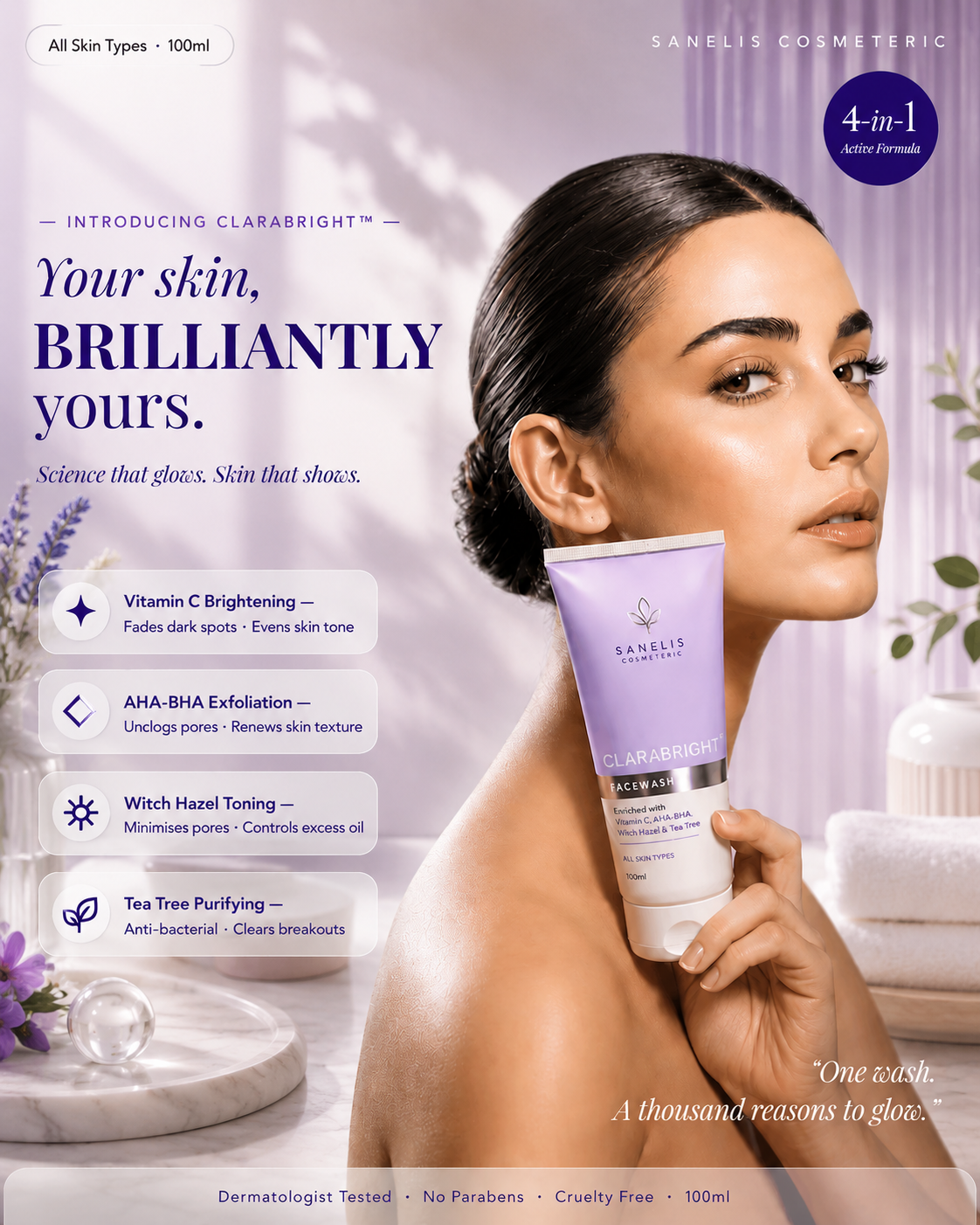 Clarabright Facewash