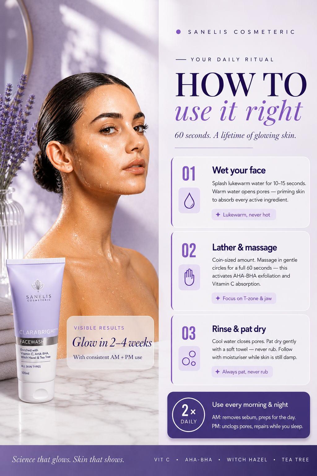 Clarabright Facewash