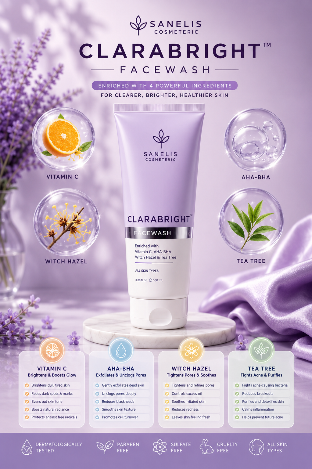 Clarabright Facewash