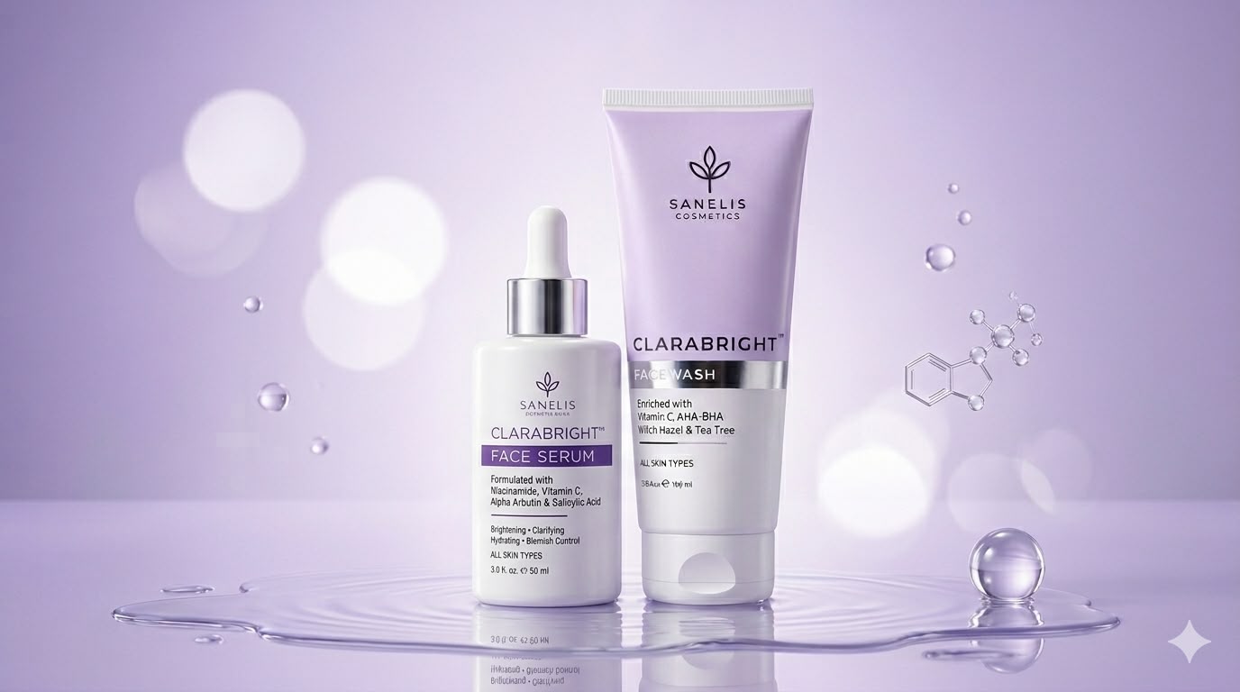 Clarabright Serum + Facewash