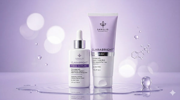 Clarabright Serum + Facewash